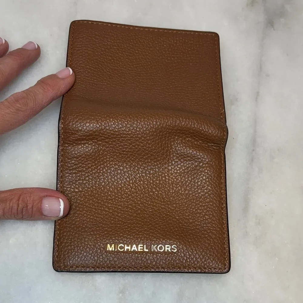 Michael Kors Pebbled Leather Wallet